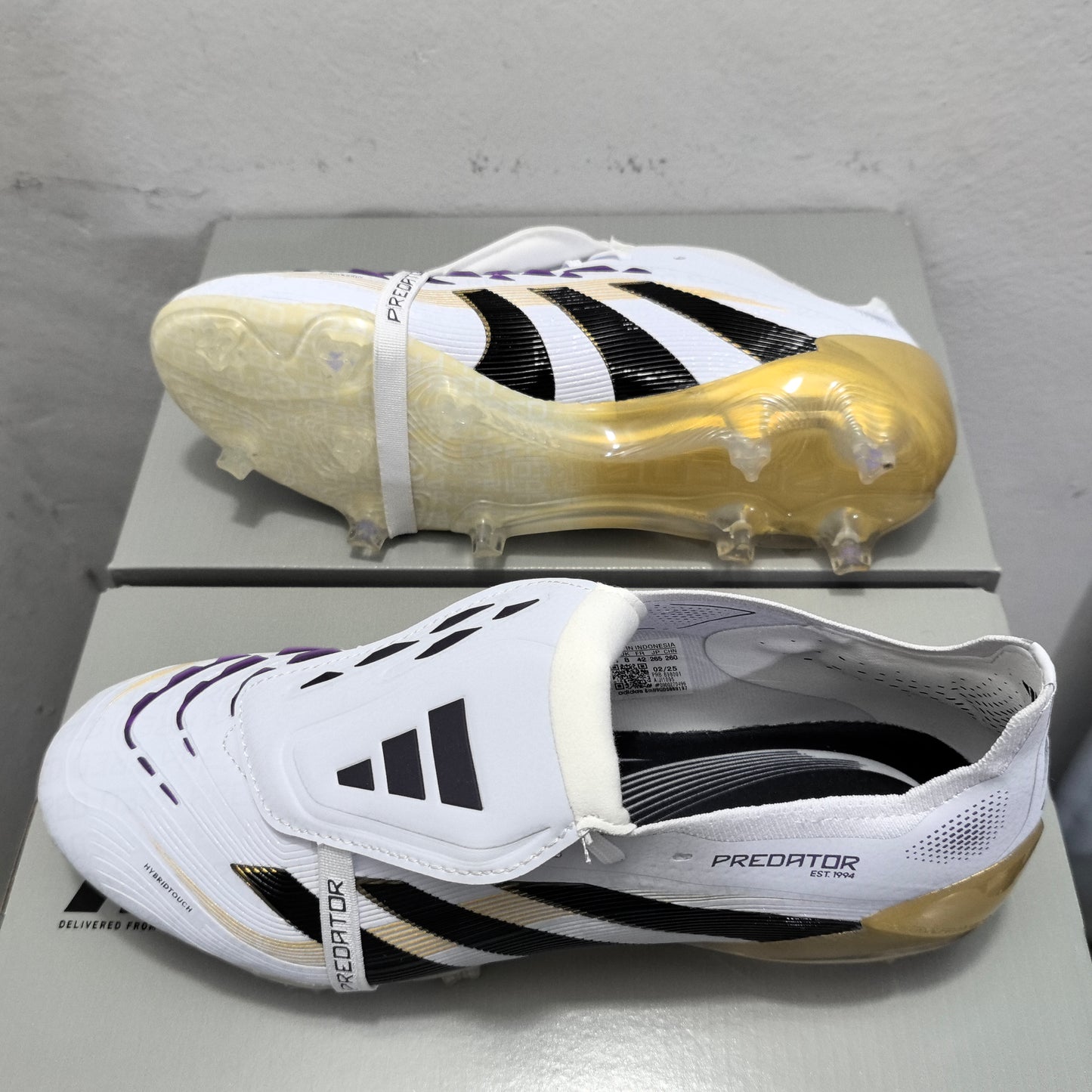 Adidas Prédator languette rabattue